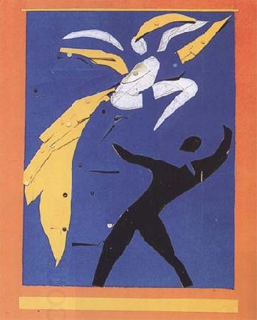 Henri Matisse Dancer Study for the Backdrop of the Ballet 'Strange Farandole' (mk35)